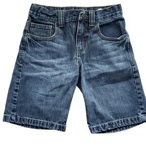 Wrangler WRG Loose Fit Adjustable Waist Denim Boys Jean Shorts Size‎ 8